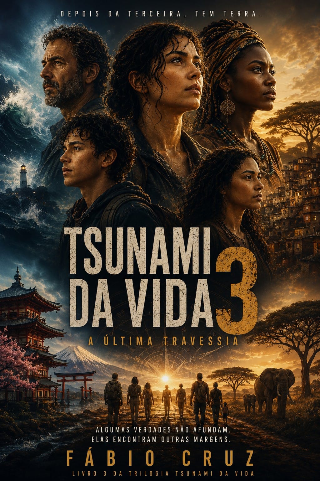 Capa Tsunami da Vida 3 — A Última Travessia